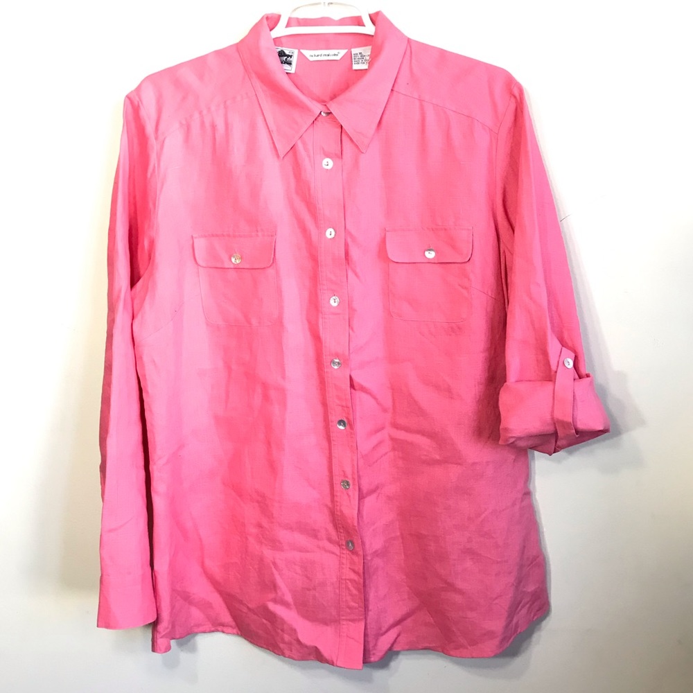 Richard Malcolm 100% Irish linen (New) Size XL